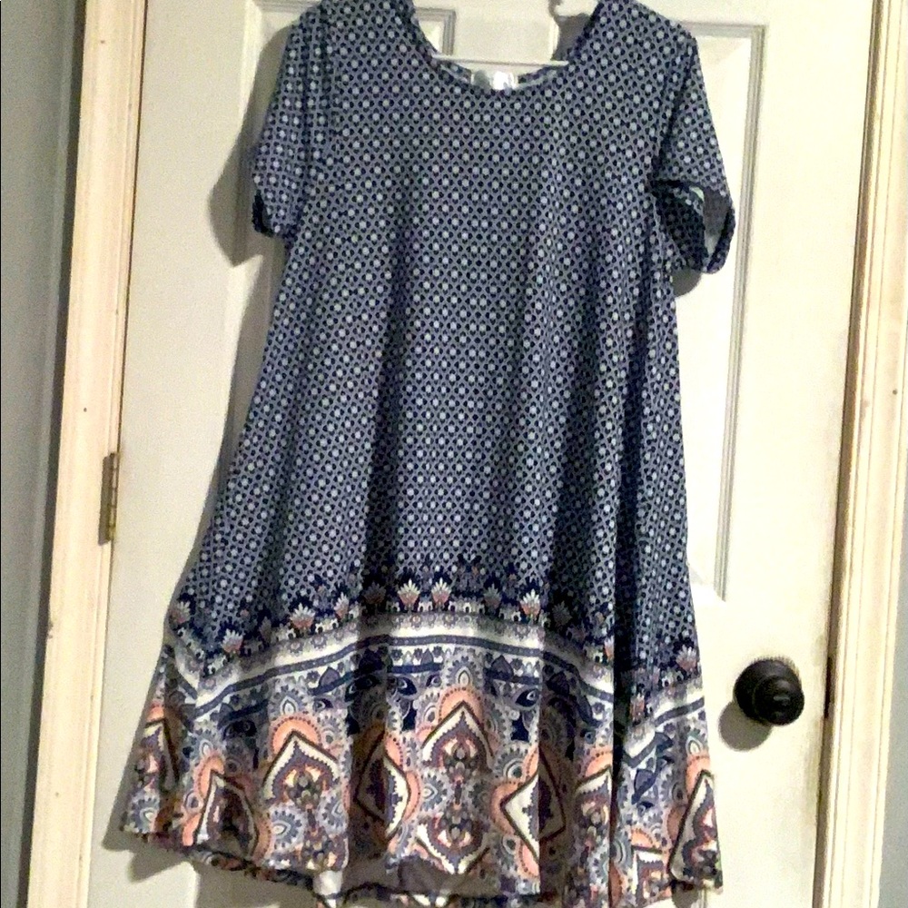 Floral Dress (Size Large)
